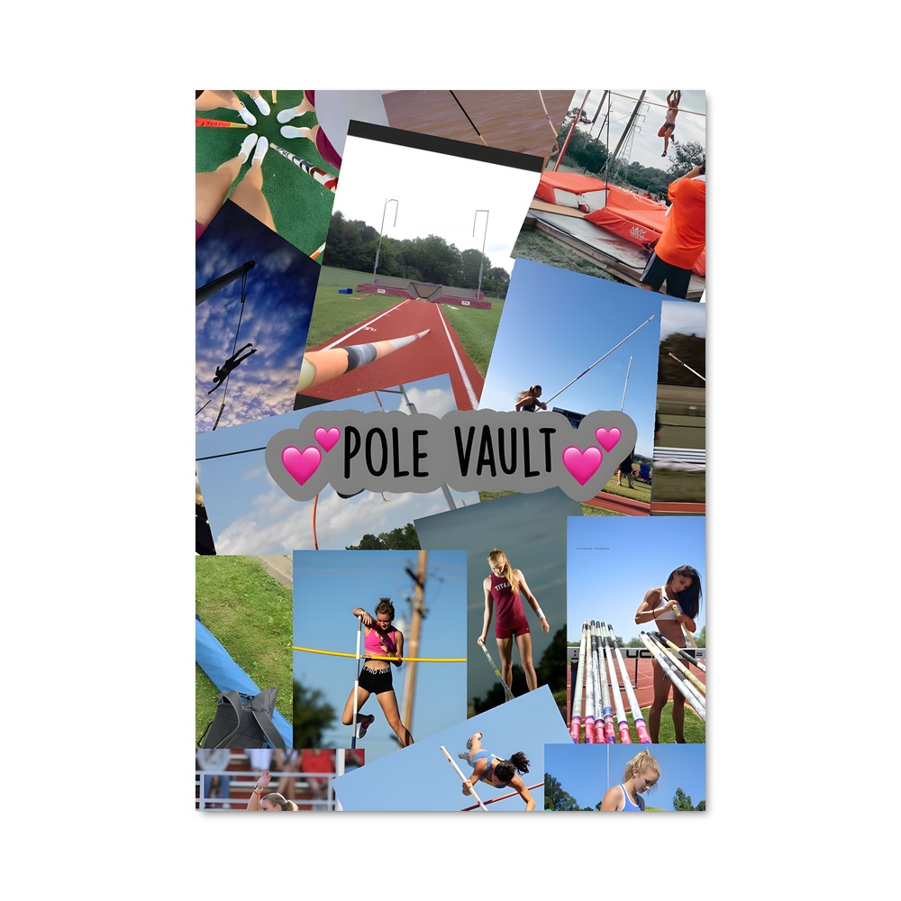 Poster Pole vault
